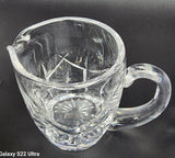 Signed Waterford crystal sugar and creamer 110-491