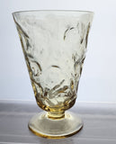 Bryce El Rancho glass gold drink glass