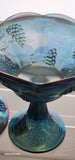 Carnival Indina compote and lid grapes glass Auction