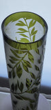 Etched to clear VASE green