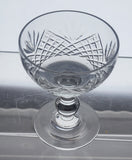 Bryce Crystal diamond and fans  cocktail glass