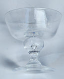 Steuben champagne sherbert glass