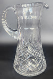 Cut glass pitcher lead crystal