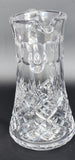 Cut glass pitcher lead crystal