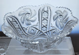 L E Smith Glass buzzstar punch bowl Auction