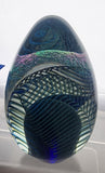 Art glass paperweight signed Eicholt