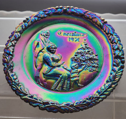 LE Smith 1971 Chritmas carnival plate