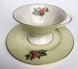 4 Fine Arts china cup and saucer  Romance Rose