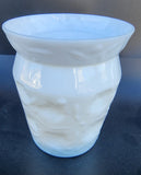 Bryce El Rancho glass milk Glass jar with lid