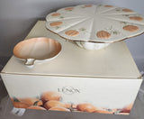 Lenox Occasions collection Pumpkin cake plate