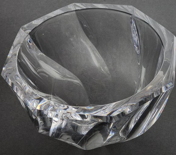 Orrofers Swedish swirl bowl signed Auction
