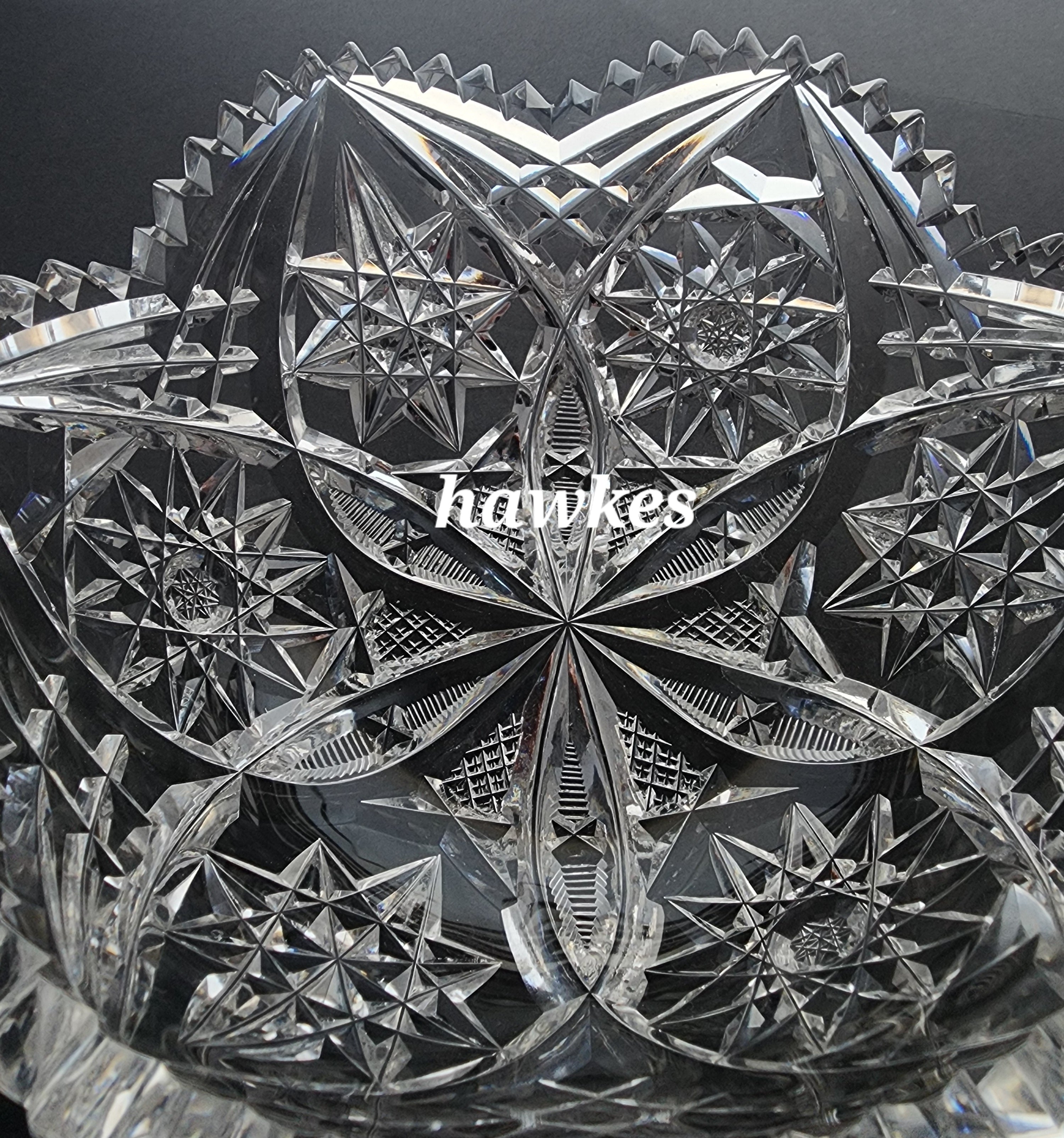 Antique Cut Glass Pattern Identification