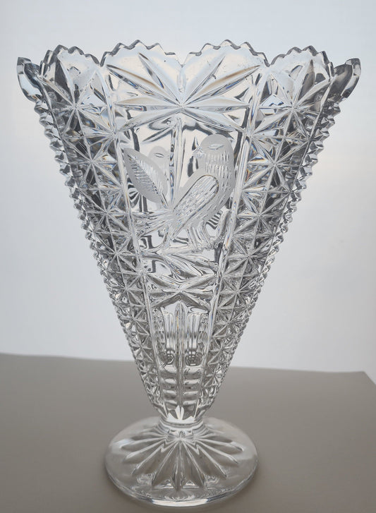 Hofbauer byrdes glass vase auction