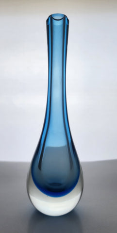 Art Glass blue vase