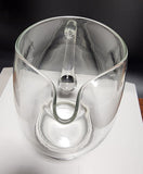 VTG Wallace Sterling glass cocktail pitcher auction