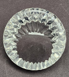 Hand cut glass  paperweight, 24% lead crystal Great for engravers