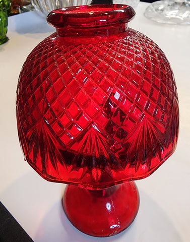 LE Smith red pineapple tee light auction