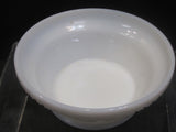 Early American Plymouth Thumprint Milk Glass bowl McKEE auction