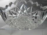 American Brilliant Period Cut Glass  ABP  Antique 7" bowl Made in USA auction