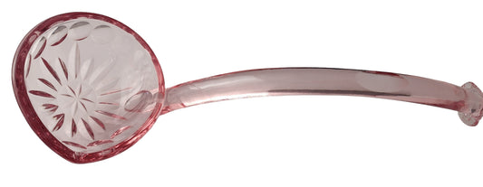 CUT GLASS Punch lathel pink #10
