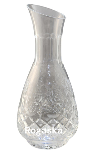 Rogaska Hand Cut glass carafe Queen 24% lead crystal