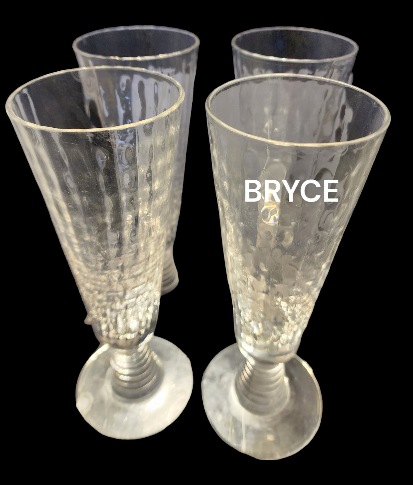 Bryce clear pilsner glass 4 piece replacement