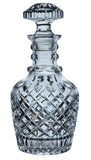 Vintage hand cut glass decanter