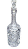 American Brilliant Period Cut Glass decanter, Antique  ABP