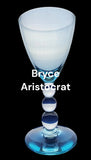 Bryce Aristocrat blue sherry glass 4 pieces BRE3