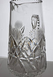 ABP cut glass pitcher American brilliant blown blank hand polished Bob30