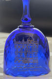 Fenton blue Bradfield building glass bell