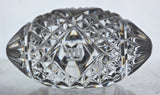 Signed Waterford crystal NY superbowl football paperweight