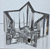 Signed Waterford crystal star votive