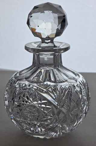 ABP cut Glass perfume bottle Bob1