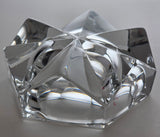 Cut glass star Heavy ashtray crystal good quality