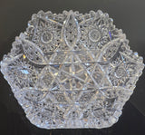 ABP cut glass bowl American brilliant period 1886 -1915 bob72