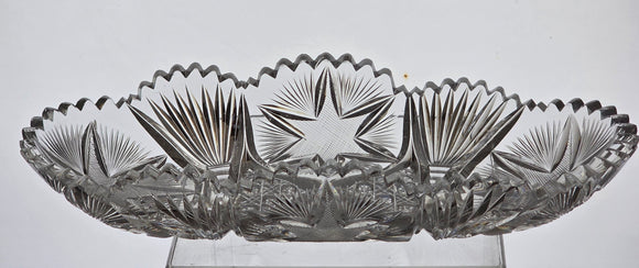 ABP Crystal Cut Glass celery star auction