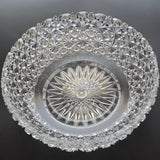 ABP cut glass bowl American Brilliant Russian tg