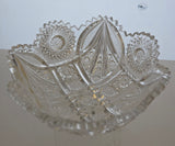 ABP cut glass bowl American brilliant period 1886 -1915 bob39