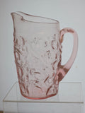 Bryce El Rancho pink glass pitcher