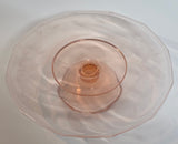 Depression Glass pink cake plate
