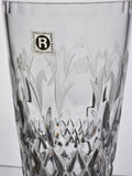Rogaska Hand Cut glass vase 24% lead crystal