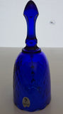 Fenton blue Bradfield building glass bell