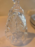 Signed Waterford cut glass 1989 Christmas bell