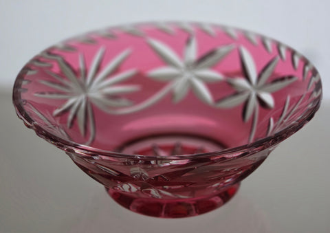 Cut to clear small bowl Hand cut