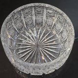 Crystal Cut Glass Bowl