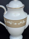 Signed lenox Bellina gold teapot