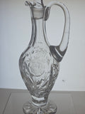 Hand Cut glass decanter Vega Hungry 24% lead crystal