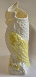 Belleek owl shaped vase Ireland