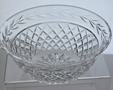 Signed Waterford CRYSTAL Glendale bowl wat06
